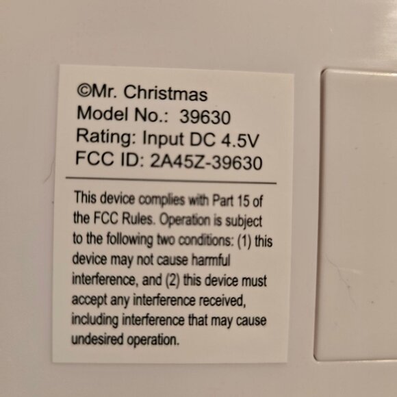 Wondershop Wireless Christmas Tree Lighting Switch Music & Light Show 2024 NIB - Picture 12 of 14